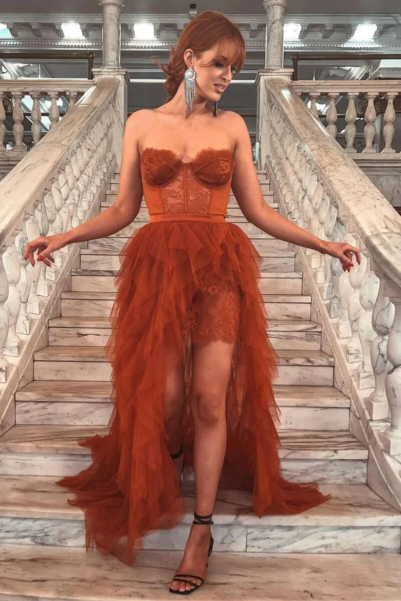 prom dresses 2025 strapless Cheap Gold Sequin Iridescent Prom Dresses 2025 Strapless Long Formal D
