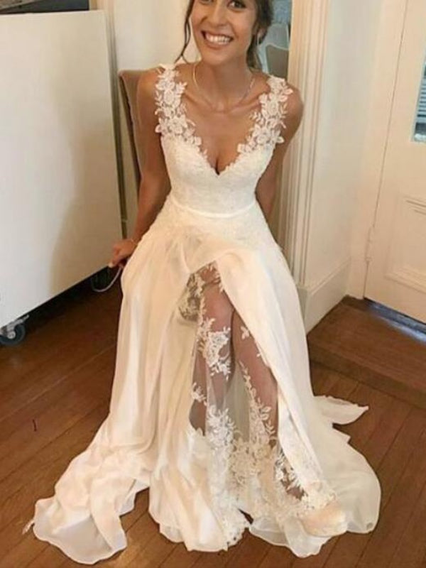 Cheap Lace Wedding Dresses, Newest Wedding Dresses, Beach Wedding Dres –  ClaireBridal