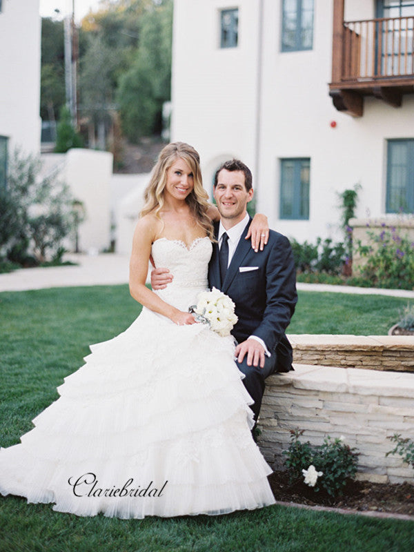 sachin and babi light blue dress Elle Dress | Lace Open Back Wedding Dress