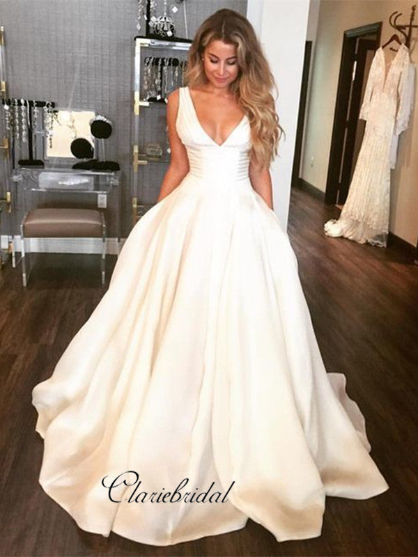 wedding dress custom design Gowns  Daci Gowns A.Cherie Couture Custom Luxury Wedding Dress A-Line