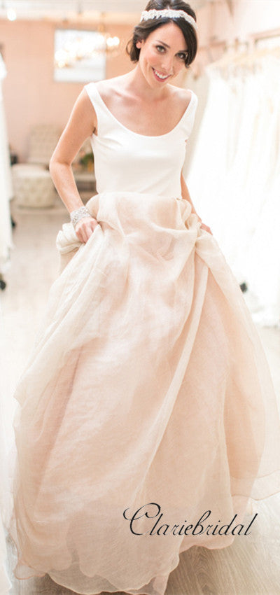 princess polly baby blue dress 2 Pieces Simple Boho Wedding Dresses, Lovely Blush Chiffon Wedding Dre –  ClaireBridal