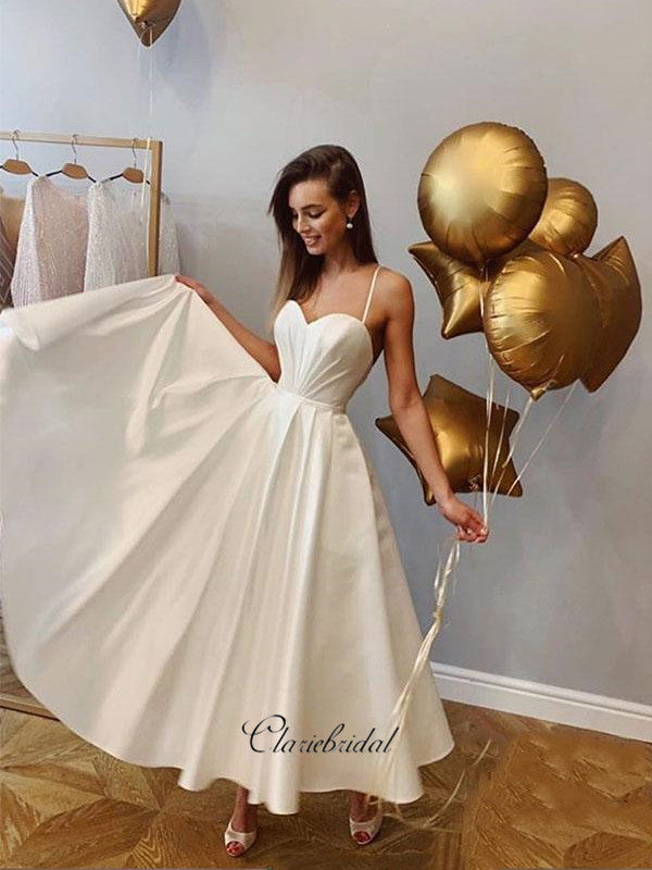 Sweetheart Simple Design Wedding Dresses, Cheap Wedding Dresses, Brida   ClaireBridal