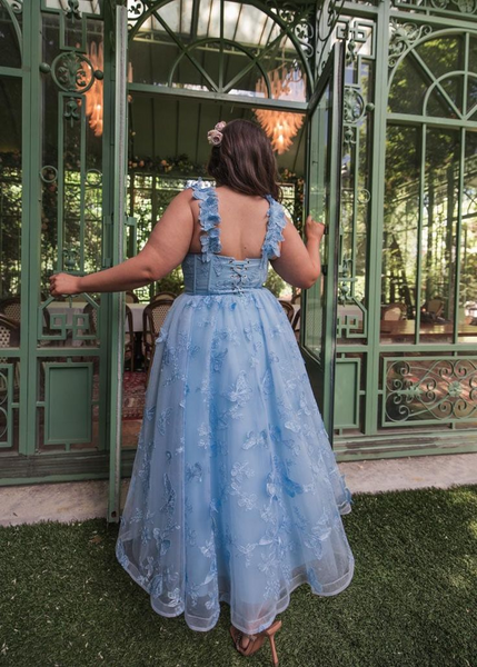 A-line Appliques Fashion Bridesmaid Dresses, Elegant Newest Long Prom Dresses, 2025 Wedding Guest Dresses