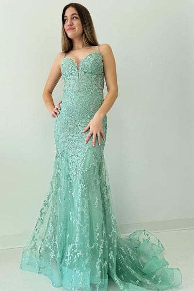 Sweetheart Lace Girl Party Dresses, Popular Wedding Guest Dresses, Newest 2024 Long Prom Dresses