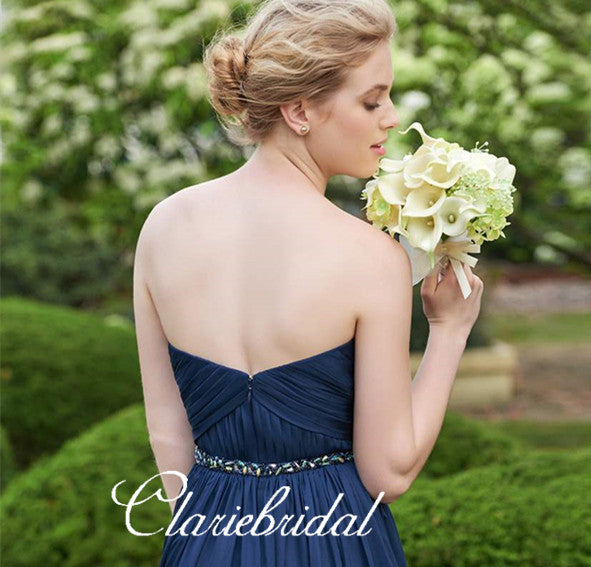 beaded chiffon bridesmaid dresses Beaded Halter Chiffon Junior Bridesmaid Dress