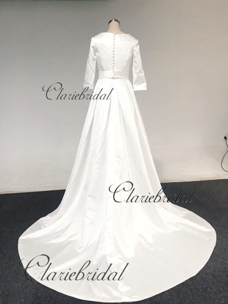 Feedback For Half Sleeves Wedding Dresses