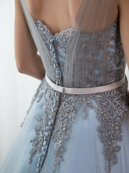 Elegant Lace Long Prom Dresses, Popular 2020 Prom Dresses, Afforfable Prom Dresses