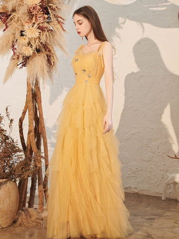 Fancy Long Prom Dresses, Elegant Newest Prom Dresses Long