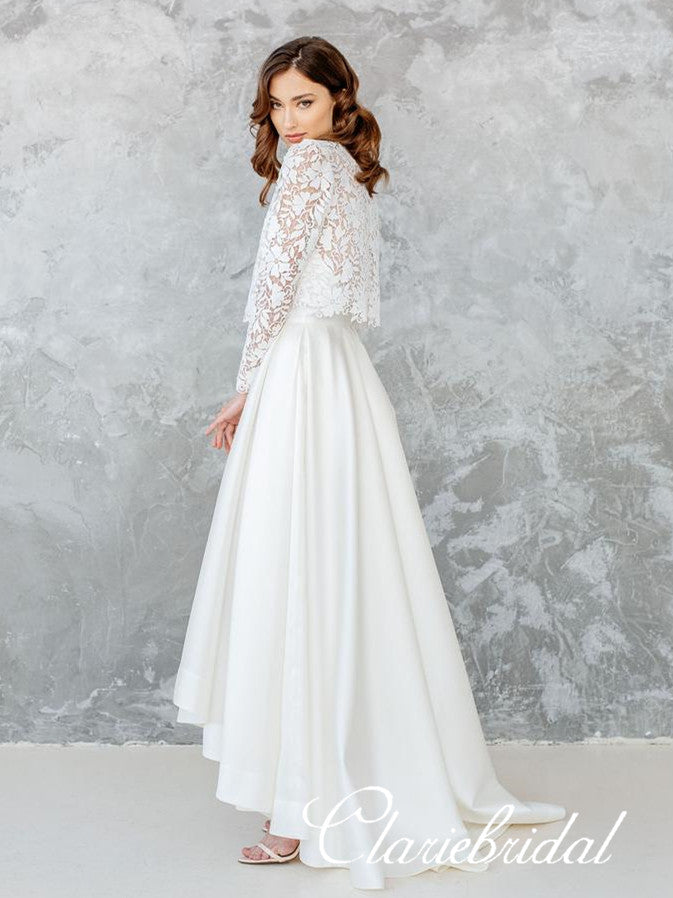 fitted lace wedding dress Jovienne Jacket by Sottero and Midgley 8 / Ivory with Nude Illusion fitted lace wedding dress Jovienne Jacket by Sottero and Midgley 8 / Ivory with Nude Illusion