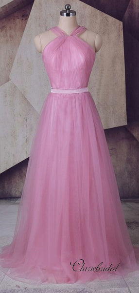 Simple A-line Party Prom Dresses Long, Newest Long Prom Dresses