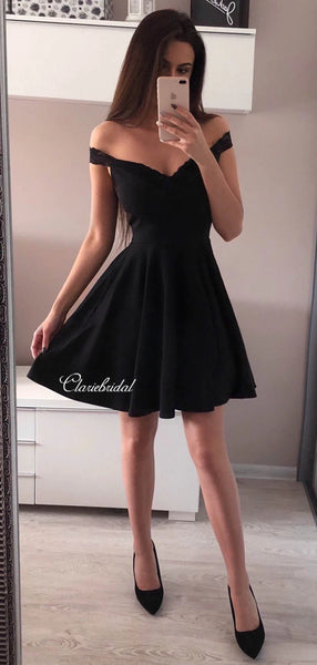 Off The Shoulder Homecoming Dresses, Cheap Homecoming Dresses