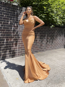 Spaghetti Straps Long Prom Dresses, Newest 2023 Mermaid Prom Dresses, Wedding Guest Dresses