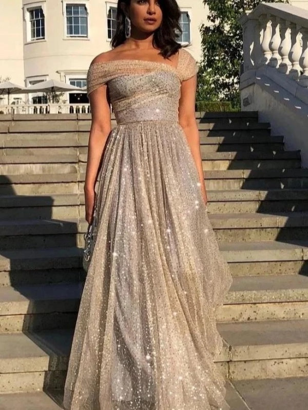sequin dress 2020 Veaul 2026 Sparkly Rose Gold Sequins Cocktail Dresses 2020 A-Line Princess High Neck Sleeveless