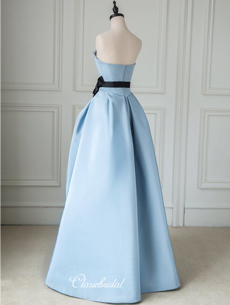 Modest Unique Design 2020 Newest Prom Dresses, Strapless Long Prom Dre –  ClaireBridal