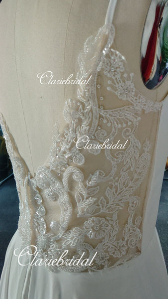 Feedback for Chiffon Beaded Wedding Dresses