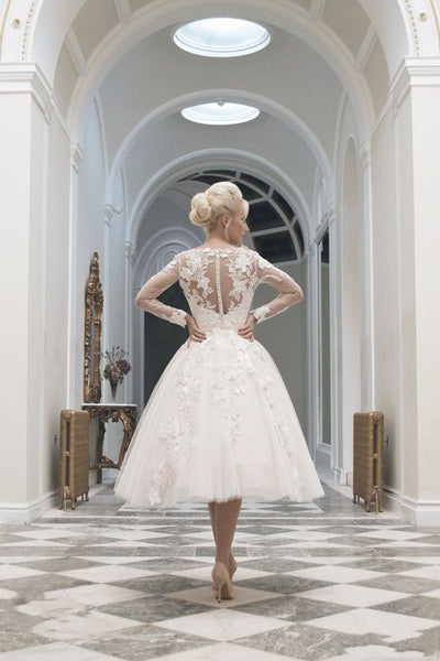 Long Sleeves Lace Wedding Dresses, New Fahion Wedding Dresses