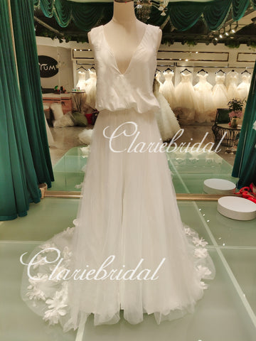 Feedback for Appliques A-line Wedding Gown