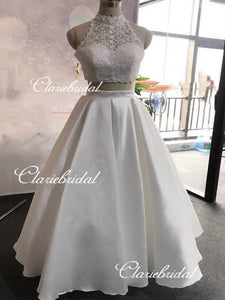 Feedback for Two Pieces Lace Wedding Dresses