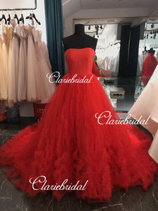 Feedback for Strapless A-line Prom Dresses