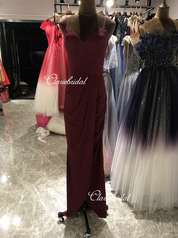 Feedback for Jersey Side Slit Bridesmaid Dresses