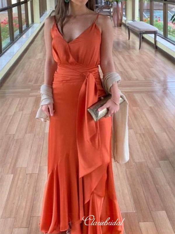 Simple Popular Long Prom Dresses, Evening Party Prom Dresses, 2020 Prom Dresses