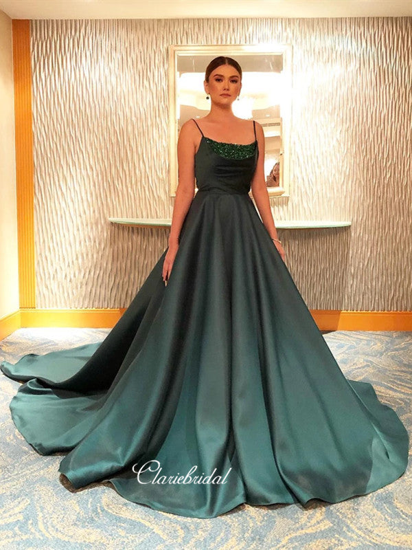 Elegant A-line Prom Dresses, Long Prom Dresses, Newest Prom Dresses 2020