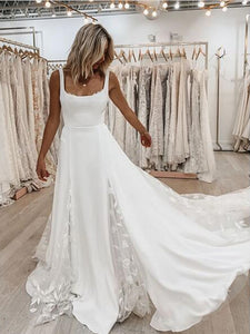 Popular A-line 2020 Wedding Dresses, Bridal Gowns, Modest Wedding Dresses