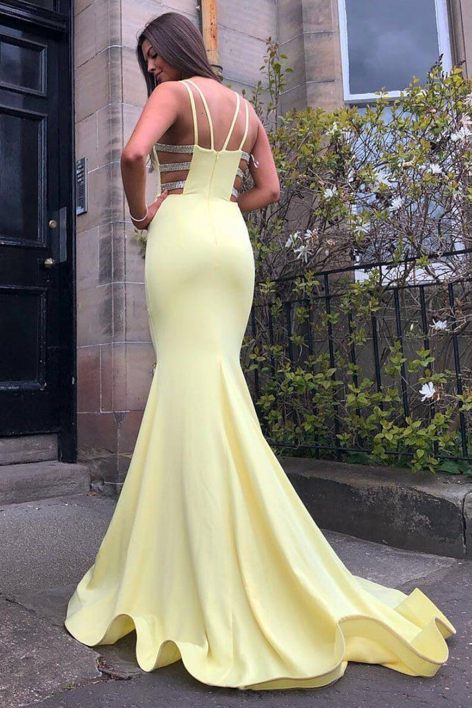 Mermaid Beaded Fashion Long 2020 Prom Dresses, Newest Popular Long Pro ClaireBridal Mermaid Beaded Fashion Long 2020 Prom Dresses, Newest Popular Long Pro ClaireBridal