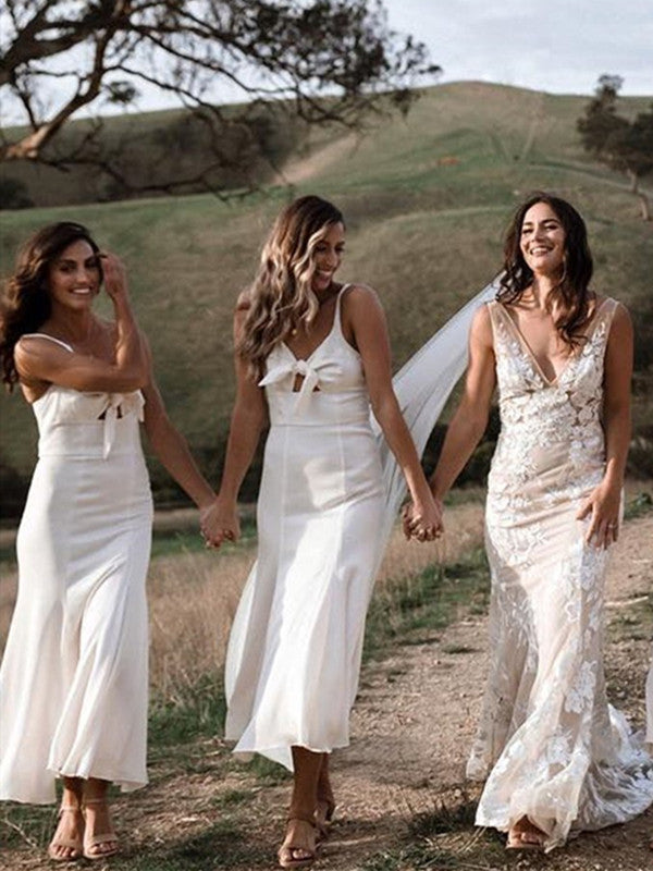 Popular A-line Long Bridesmaid Dresses, Fancy 2020 New Bridesmaid Dresses