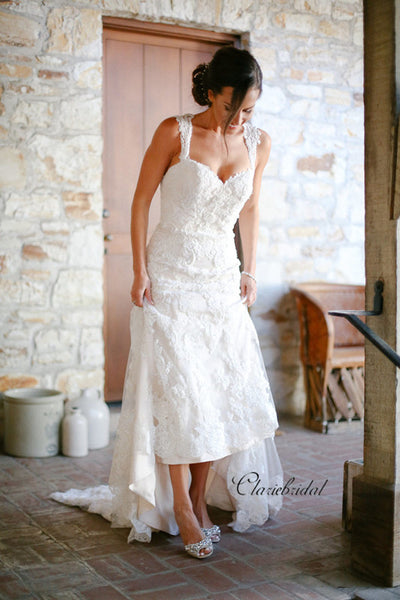 Popular Lace Wedding Dresses, Elegant Wedding Dresses, Newest Bridal Gowns