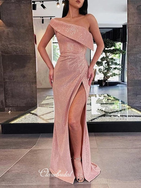 Sequins Long Prom Dresses, 2020 Evening Party Prom Dresses, Mermaid Prom Dresses