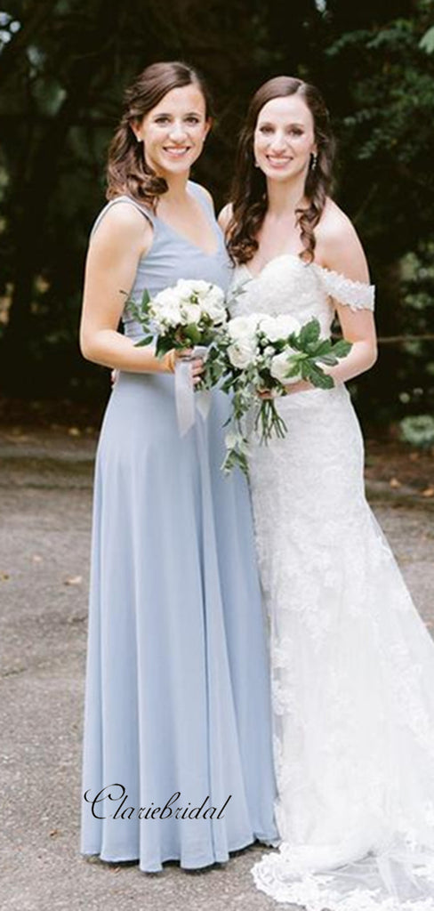Light Blue Bridesmaid Dresses, Simple Fashion Bridesmaid Dresses ClaireBridal Light Blue Bridesmaid Dresses, Simple Fashion Bridesmaid Dresses ClaireBridal