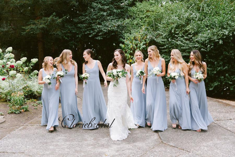 Light Blue Bridesmaid Dresses, Simple Fashion Bridesmaid Dresses ClaireBridal Light Blue Bridesmaid Dresses, Simple Fashion Bridesmaid Dresses ClaireBridal