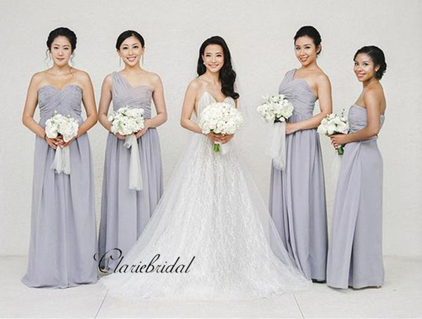Sweetheart Purple Fancy Wedding Guest Dresses, New Bridesmaid Dresses