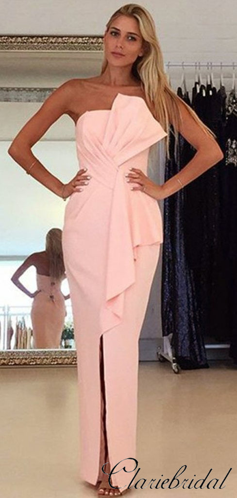 Strapless Unique Bridesmaid Dresses, Popular Fancy Wedding Guest Dress ClaireBridal Strapless Unique Bridesmaid Dresses, Popular Fancy Wedding Guest Dress ClaireBridal