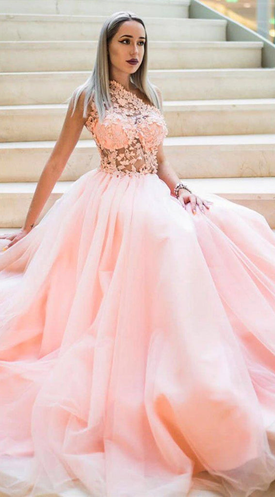 one shoulder prom dress 2020 One-Shoulder Mermaid Sexy Long Sleeve Prom Dress, FC4386