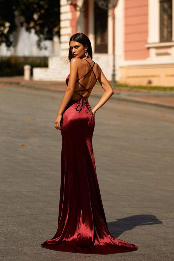 slim fit dress slacks Flowy Red Sexy Prom Dress with Plunge V neck slim fit dress slacks Flowy Red Sexy Prom Dress with Plunge V neck