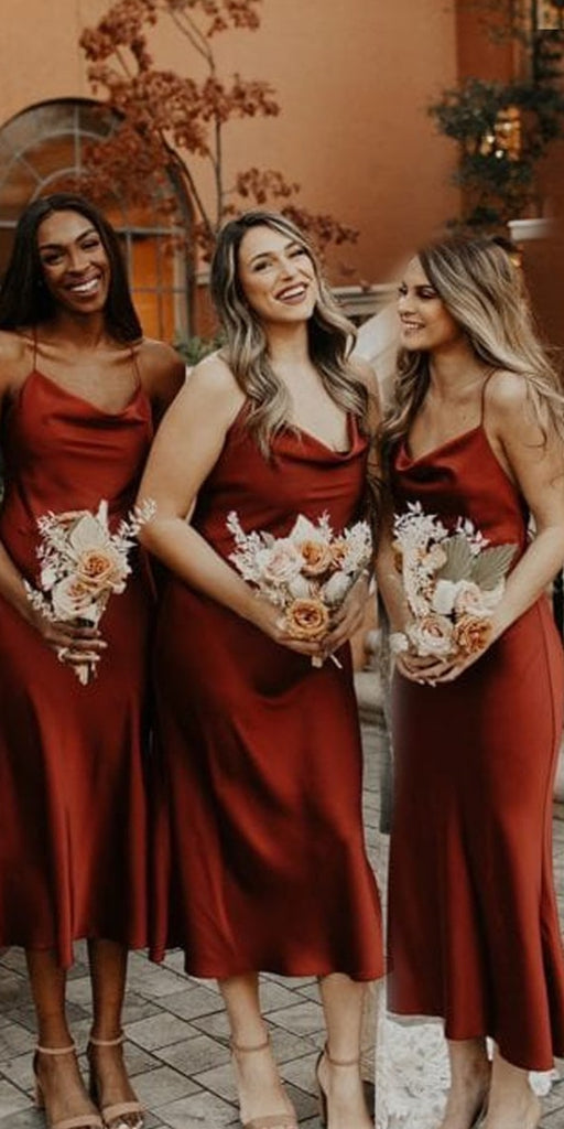 Spaghetti Long Sheath Bridesmaid Dresses, Burgundy Bridesmaid Dresses, ClaireBridal Spaghetti Long Sheath Bridesmaid Dresses, Burgundy Bridesmaid Dresses, ClaireBridal