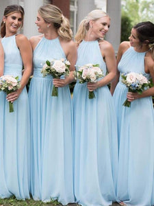 Light blue color bridesmaid dresses clearance