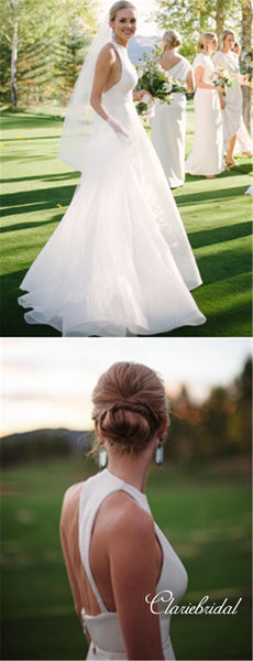 2 Pieces Elegant Long Country Wedding Dresses