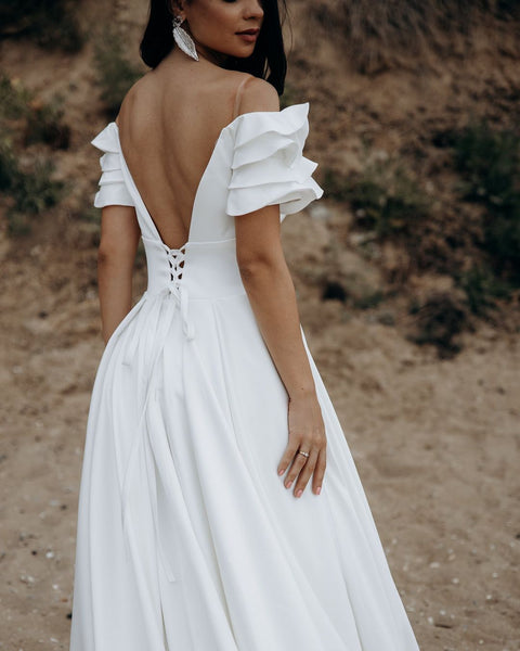affordable satin wedding dresses Satin Wedding Dresses