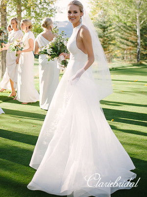 2 Pieces Elegant Long Country Wedding Dresses